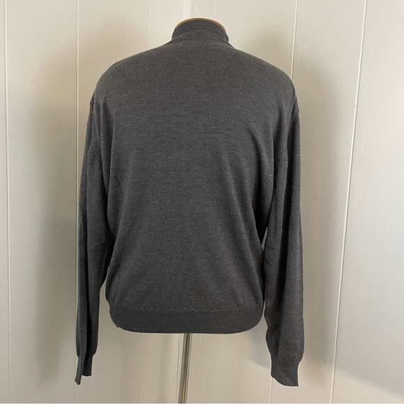Tricots‎ St. Raphael Mock Neck Sweater Men’s XL Wool Silk Cashmere Knit - Picture 6 of 8